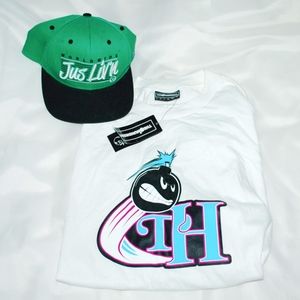 The Hundreds 'Vortex' Men's Shirt + Snapback (XXL)